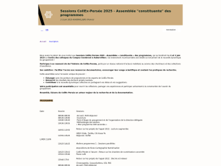 Accéder au site de la conférence