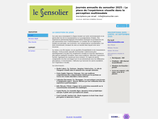 Accéder au site de la conférence