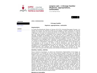 Accéder au site de la conférence