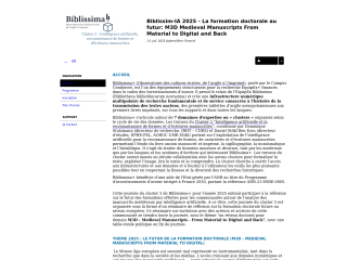 Accéder au site de la conférence