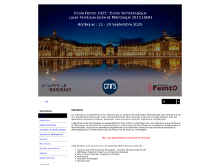 Accéder au site de la conférence