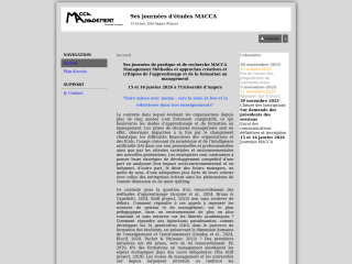 Accéder au site de la conférence