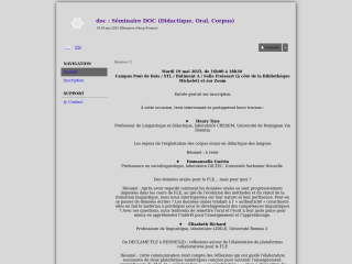 Accéder au site de la conférence