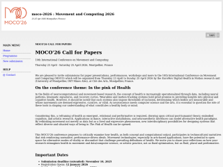 Accéder au site de la conférence