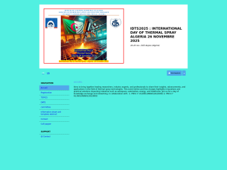 Accéder au site de la conférence