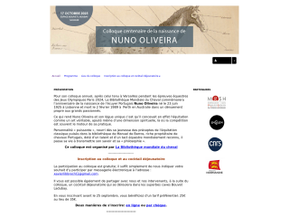 Accéder au site de la conférence