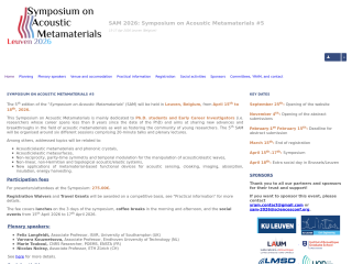 Accéder au site de la conférence