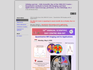 Accéder au site de la conférence