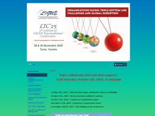 Accéder au site de la conférence