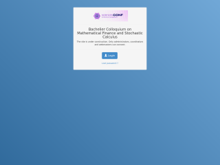 Accéder au site de la conférence