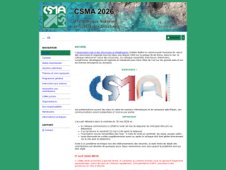 Accéder au site de la conférence