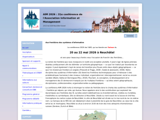 Accéder au site de la conférence