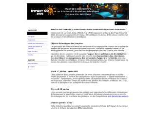 Accéder au site de la conférence