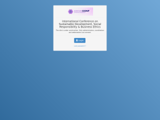 Accéder au site de la conférence