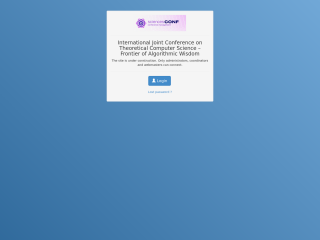Accéder au site de la conférence