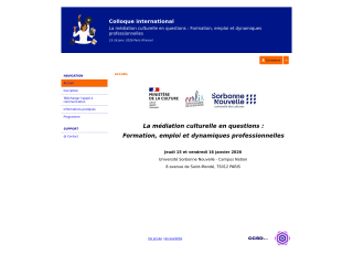 Accéder au site de la conférence