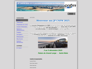 Accéder au site de la conférence