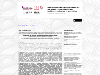 Accéder au site de la conférence