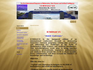 Accéder au site de la conférence