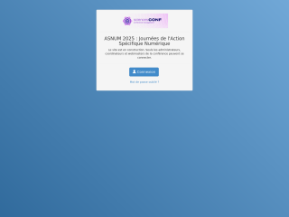 Accéder au site de la conférence