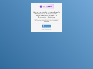 Accéder au site de la conférence