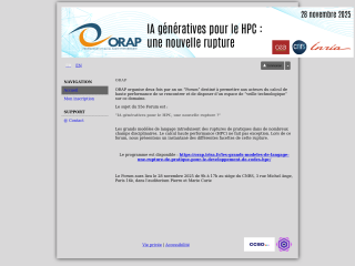 Accéder au site de la conférence