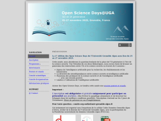 Accéder au site de la conférence