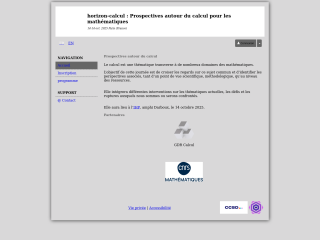 Accéder au site de la conférence