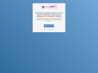 Accéder au site de la conférence