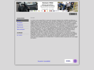 Accéder au site de la conférence