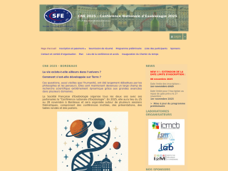 Accéder au site de la conférence