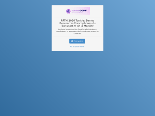 Accéder au site de la conférence