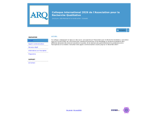 Accéder au site de la conférence