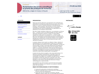 Accéder au site de la conférence