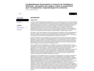 Accéder au site de la conférence