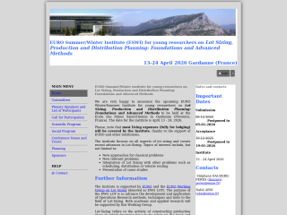 Accéder au site de la conférence