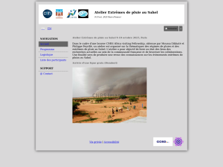 Accéder au site de la conférence