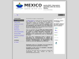 Accéder au site de la conférence