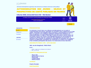 Accéder au site de la conférence