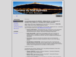 Accéder au site de la conférence