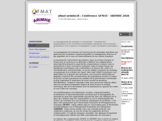 Accéder au site de la conférence