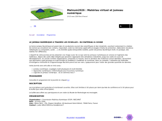 Accéder au site de la conférence