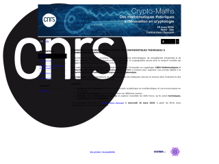 Accéder au site de la conférence