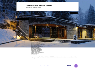 Accéder au site de la conférence