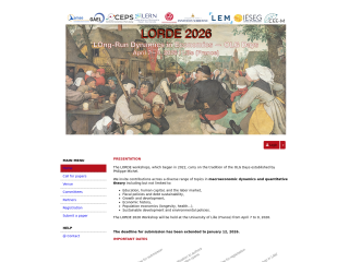 Accéder au site de la conférence