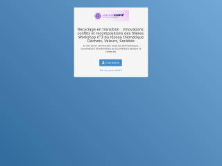 Accéder au site de la conférence
