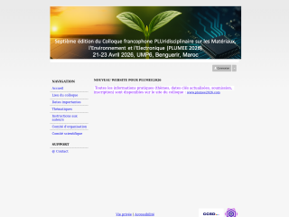 Accéder au site de la conférence