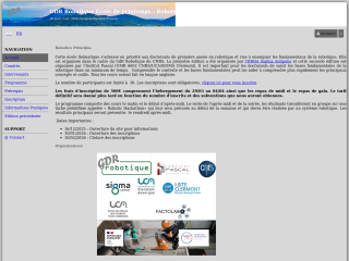 Accéder au site de la conférence