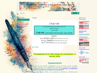 Accéder au site de la conférence