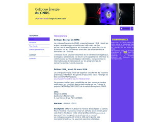 Accéder au site de la conférence